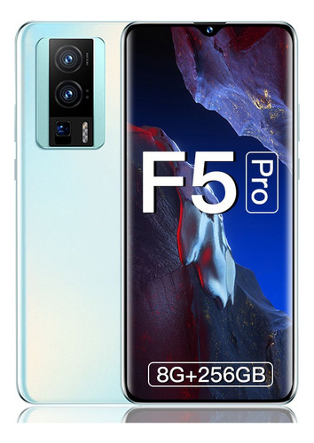 Smartphones 5g Desbloquea F5 Pro Versión Global Teléfonos Inteligentes De Pantalla Completa De 6,8 Pulgadas 8 Gb + 256 Gb Dual Sim