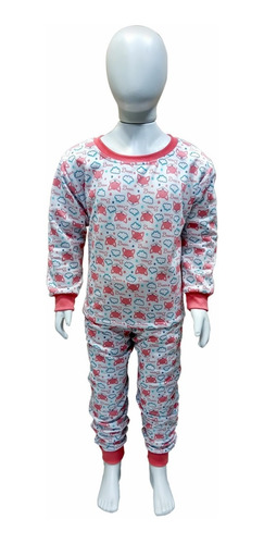 Pijamas Infantil Flanelado 2/3/4/6 Múltiplas Estampas Menina