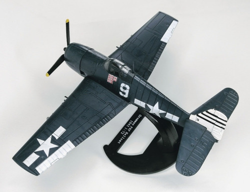 Miniatura Diecast En Escala 1/72, Grumman F6f Hellcat 1945