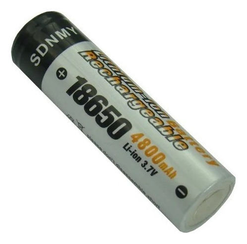 Pila Bateria Recargable 18650 De 4800 Mah Ion Litio