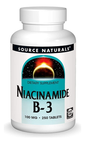 Niacinamida B-3 100 Mg 250 Tabl - U - Unidad a $631