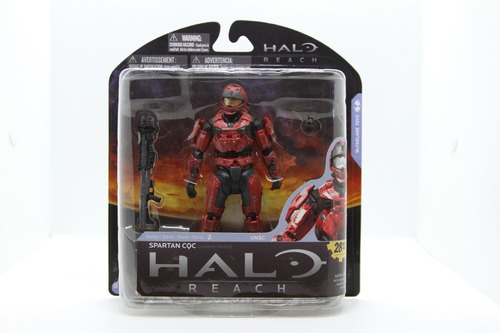 Figura Spartan Cqc Rojo Halo Reach Serie 2 Mcfarlane