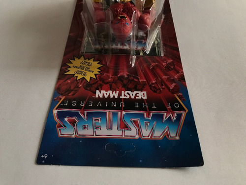 Beast Man Lop Motu Origins Mattel Wave 6 Carton Unpunched (Usado)