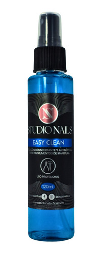 Easy Clean 120ml, Para Uñas. Remueve Residuos. Studio Nails