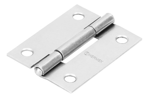 Bisagra Rectangular 2' Acero Pulido Hermex