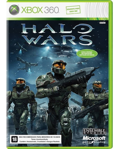 Halo Wars Xbox 360 Jogo Novo Original Lacrado Mídia Física