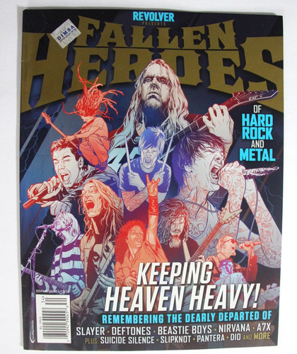 Gusanobass Revista Revolver Fallen Heroes Slayer Deftones