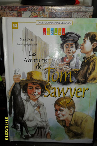 Mark Twain La Aventuras De Tom Sawyer  Usado