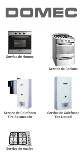 Service/reparacion De Cocinas Calefones Orbis Domec Longvie