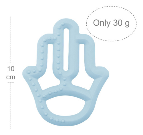 Imagen 2 de 7 de Mordillo De Silicona Bebe Minikoioi Toothee