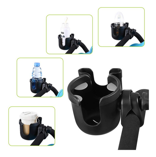 Portavasos 2 En 1 Con Soporte Para Teléfono, Bebida Giratori