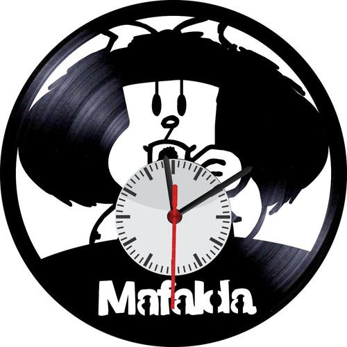 Reloj En Vinilo Lp / Vinyl Clock Mafalda