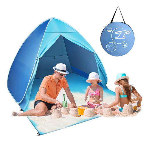 ~? Fbsport Beach Tent, Upf 50+ Easy Pop Up Beach Shade, Sun 