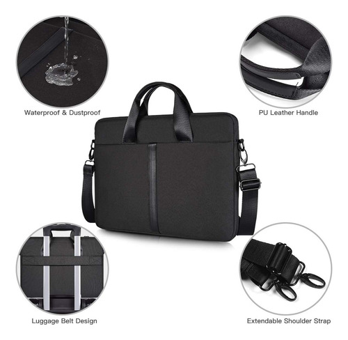 [ Estuche Funda Con Correa Para Computadora 14 -15 Dell Hp