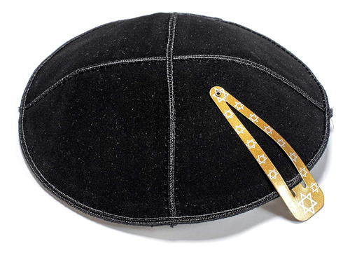 Kippah Jl Kipha's Yamulka Judía Sinagoga 16 Cm Black