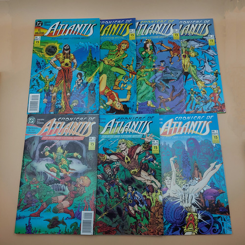 Aquaman: Las Crónicas De Atlantis - Dc Comics - Zinco - 1990