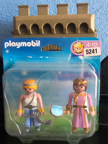 Playmobil Duopack Princesas 5241, Princesa Con Reina!