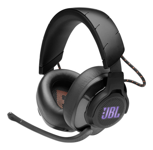 Audífonos gamer inalámbricos JBL Quantum 600 JBLQUANTUM600 negro con luz LED