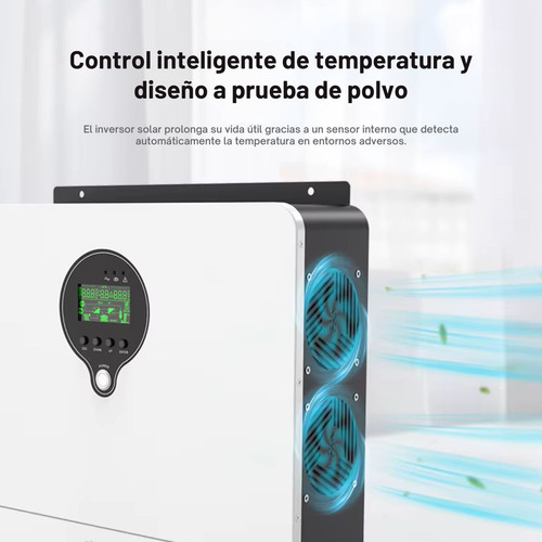 Inversor Cargador Híbrido Solar 5500w Con Wifi Daza Conversor Mppt 48v A 220v Onda Pura Senoidal Inverter 5.5kva 100a Con Lcd