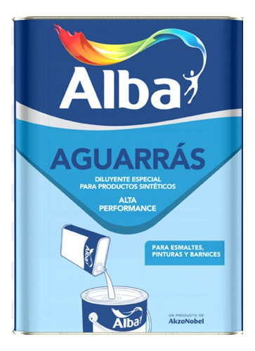 Aguarras Mineral Alba Diluyente X 1 Lts Primera Calidad