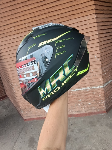 Casco Integral Cerrado Mrc No Ls2 No Agv Negro Lisa L
