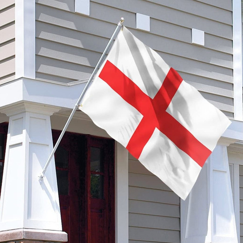 Bandera Nacional De Inglaterra, 3 X 5 Pies, Para Exteriores,