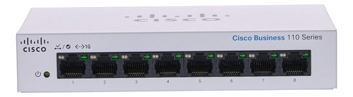 Switch Cisco Cbs110-8t-d De 8 Puertos Ge - High Performance