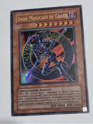 Dark Magician Of Chaos Ioc Ultra Detalles Yugioh