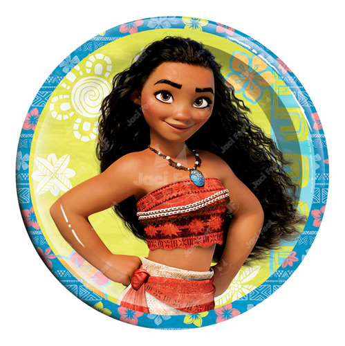 Moana Platos Pasteleros Artículo Fiesta - Moa0m1