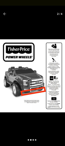 Modulo Frontal Direccion F-150 Power Wheels By Fisher Price (Usado)
