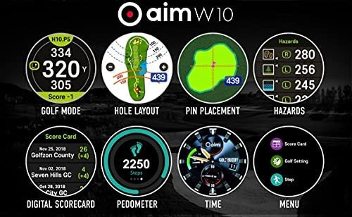 Reloj Gps Para Golf Pantalla Tactil Todo Color Precargado