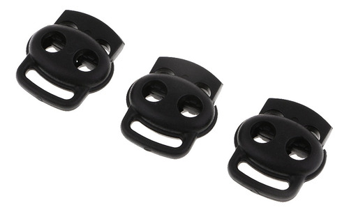 50 Peças De Fecho De Alavanca Stop Cord Locks Rope End