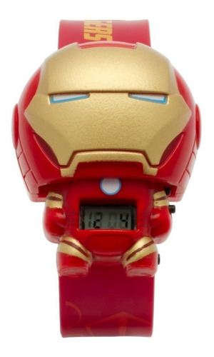 Imagen 1 de 5 de Reloj Niño Pulso Avengers Ironman 2020
