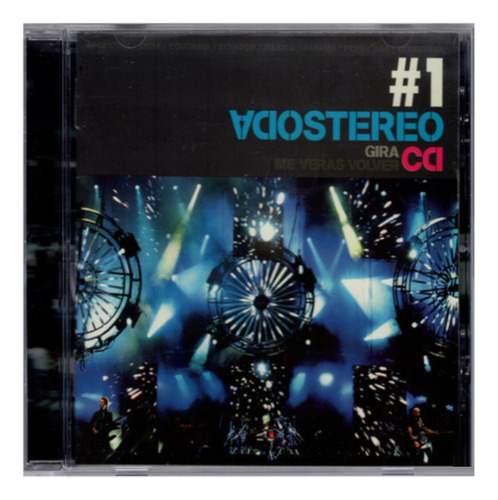 Soda Stereo - Gira Me Veras Volver Volumen 1 - Disco Cd