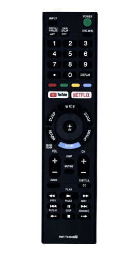 Control Remoto Para Sony Bravia Smart Tv Led Lcd 4k