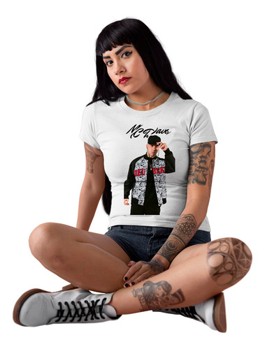 Playera Blanca Rap Free Style Musica Mc Davo Album Nuevo