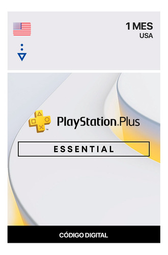 Playstation Plus Essential 1 Meses Usa (codigo Digital)