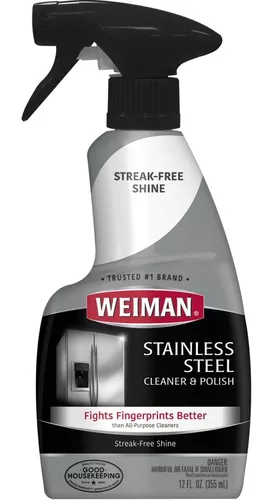 Weiman Stainless Steel Limpiador Acero Inoxidable 12oz 355ml