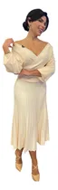 Comprar Conjunto Alba Chompa Y Falda Cashmere Tejido Arma Tu Look