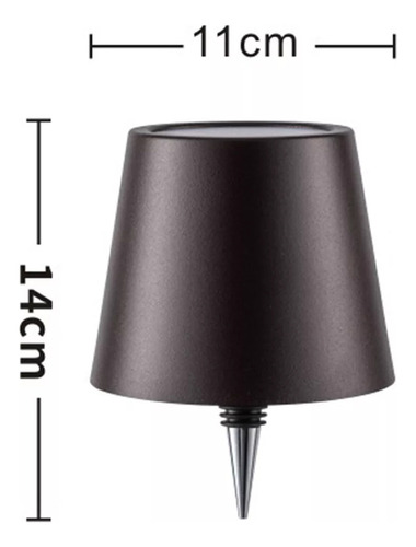 Luz Inalámbrica Recargable Para Botella De Vino De 3 Colores