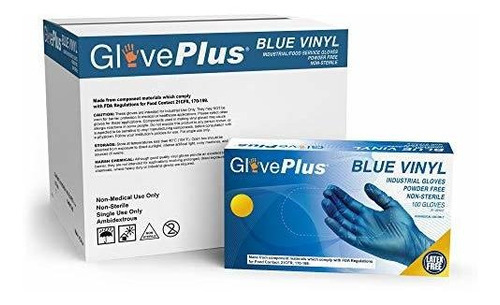 Ammex - Ivbpf44100 - Guantes De Vinilo - Gloveplus -