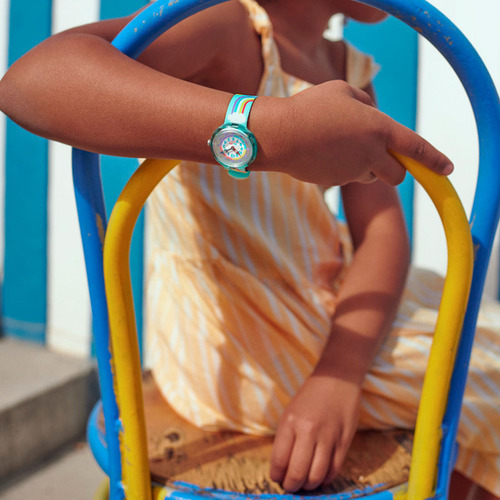 Reloj Flik Flak Rainbow Dreams Para Niños De Plástico Zfbnp1