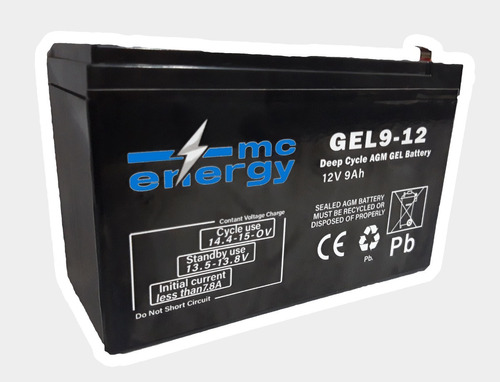 Batería Ciclo Profundo Agm Gel 12v 9ah