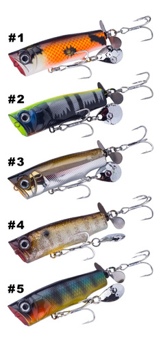 Señuelo Amberjack Popprop 80 Popper Superficie 8 Cm 13.5 Grs