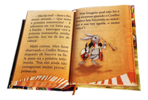 Livro Alice No País Das Maravilhas Texto Integral C/ Dura