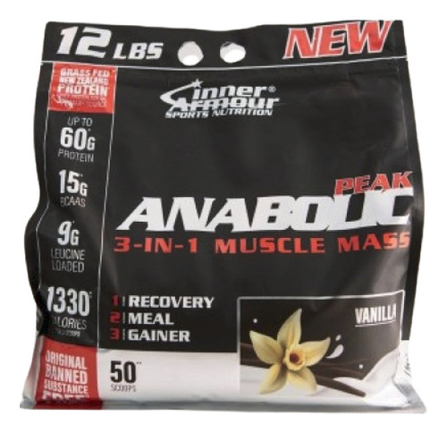 Anabolic Peak 12lb Vainilla Gainer Ganador Peso Envio Gratis