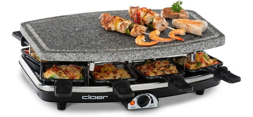 Cloer Raclette Grill 6430, 1100 W, Acero Inoxidable