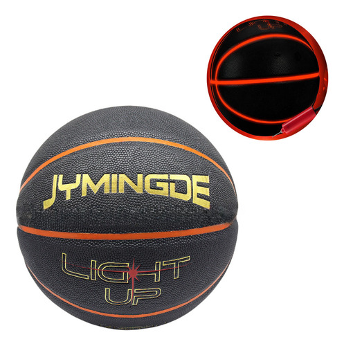 Cuerda De Baloncesto Glow, De Piel Brillante, Bola Número 7