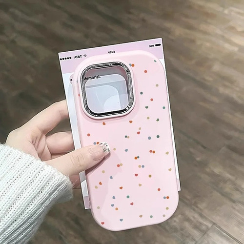 . Funda De Silicona For iPhone Con Diseño De Luna Colorida