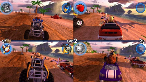 Juegos Para Ninos Ps4 Beach Buggy Racing Pantalla Dividida Mercado Libre